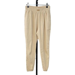 Bo+Tee Womens Slow It Down  Ribbed Lined Joggers Size Small High Rise